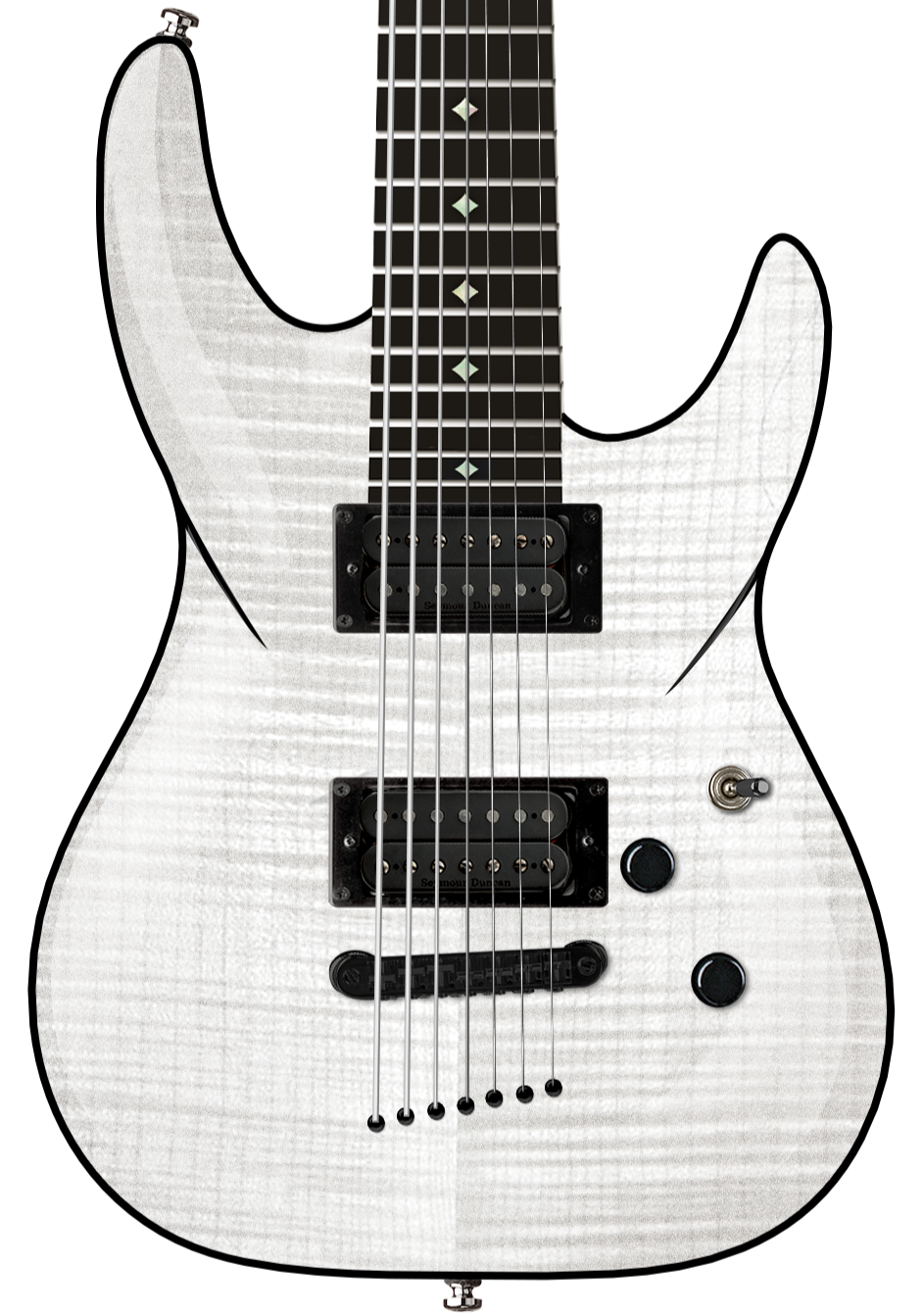 Barchetta STF 7 String - Trans White