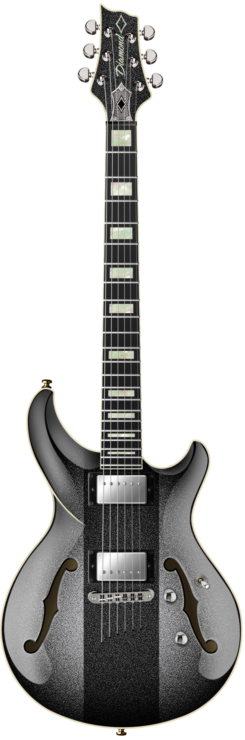 Monarch ST SH - Charcoal / Silver Sparkle