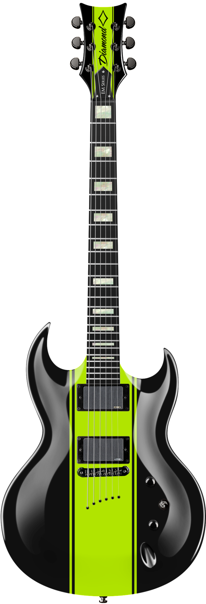 Renegade EM - Black and Hemi-Green