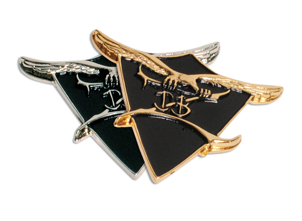 Metal Vintage DBZ Headstock Logo Badge