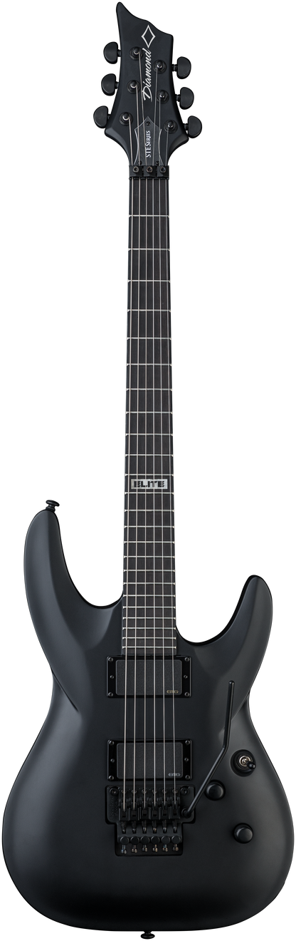 Diamond Barchetta STE FR Elite Black Electric Guitar - Matte Black Diamond Barchetta STE FR Elite Black Electric Guitar - Matte Black