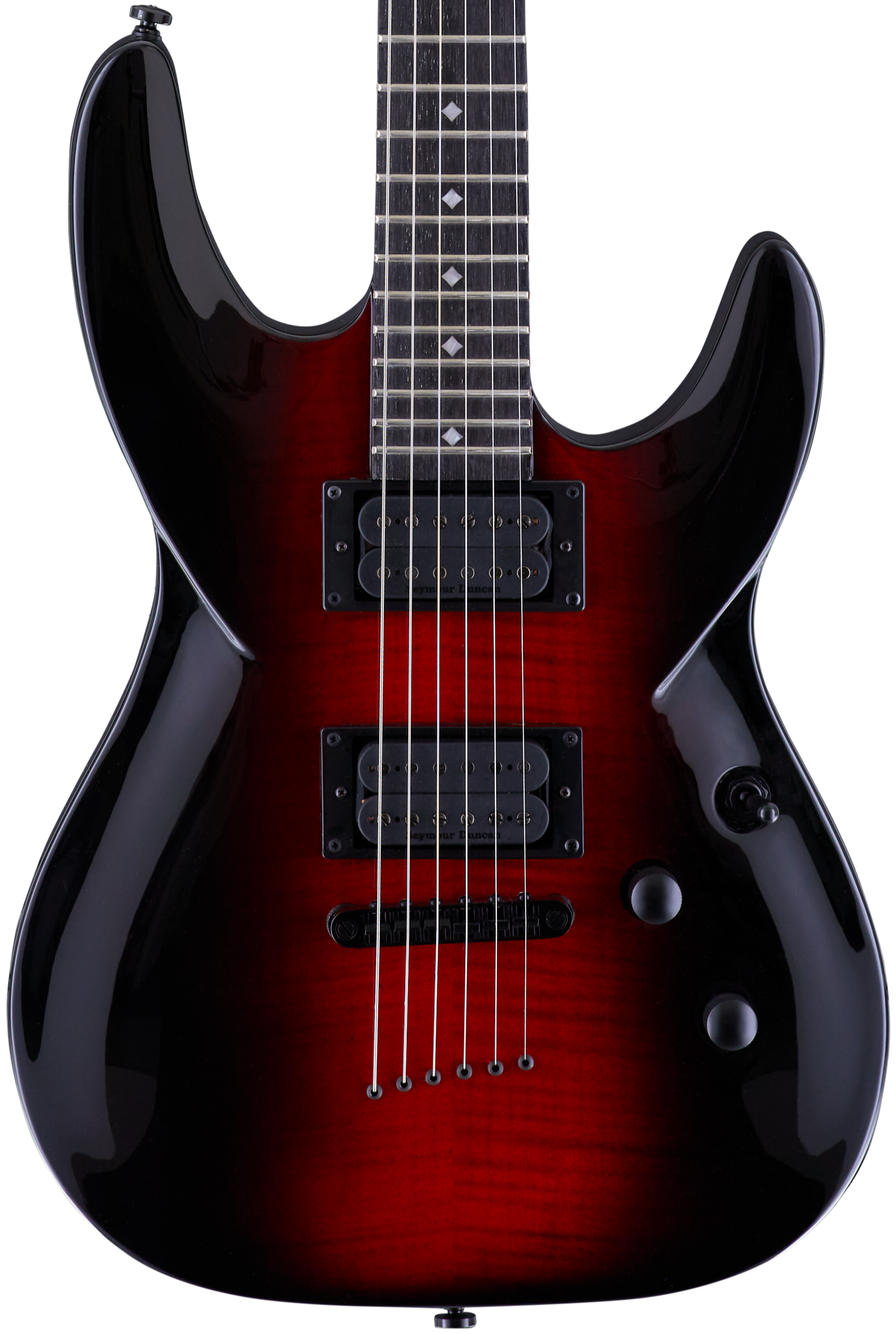 Diamond Guitars Barchetta STF Electric Guitar - Red Linear Burst
