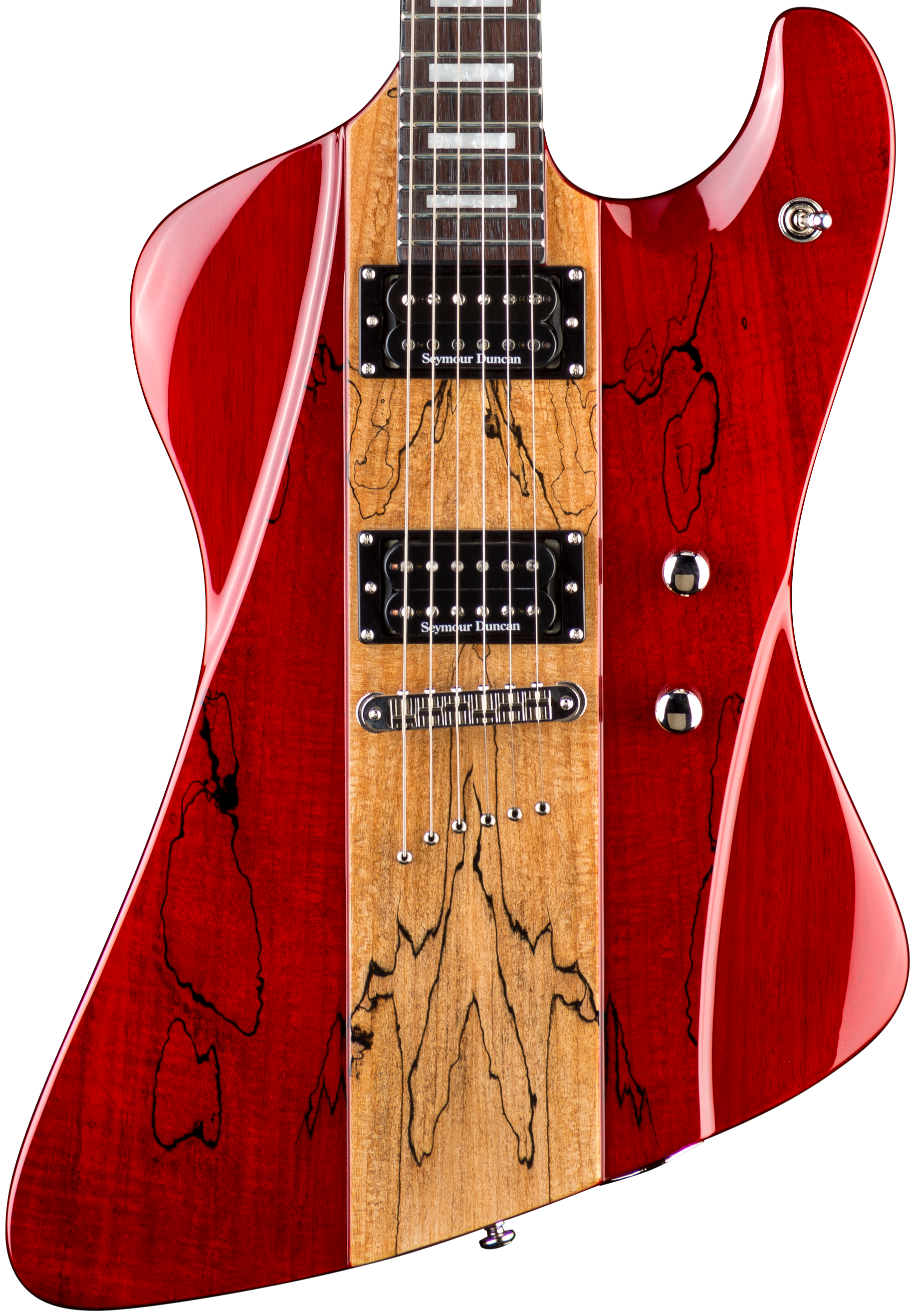 Diamond Hailfire SM Electric Guitar - Trans Ruby Red – Diamond Guitars