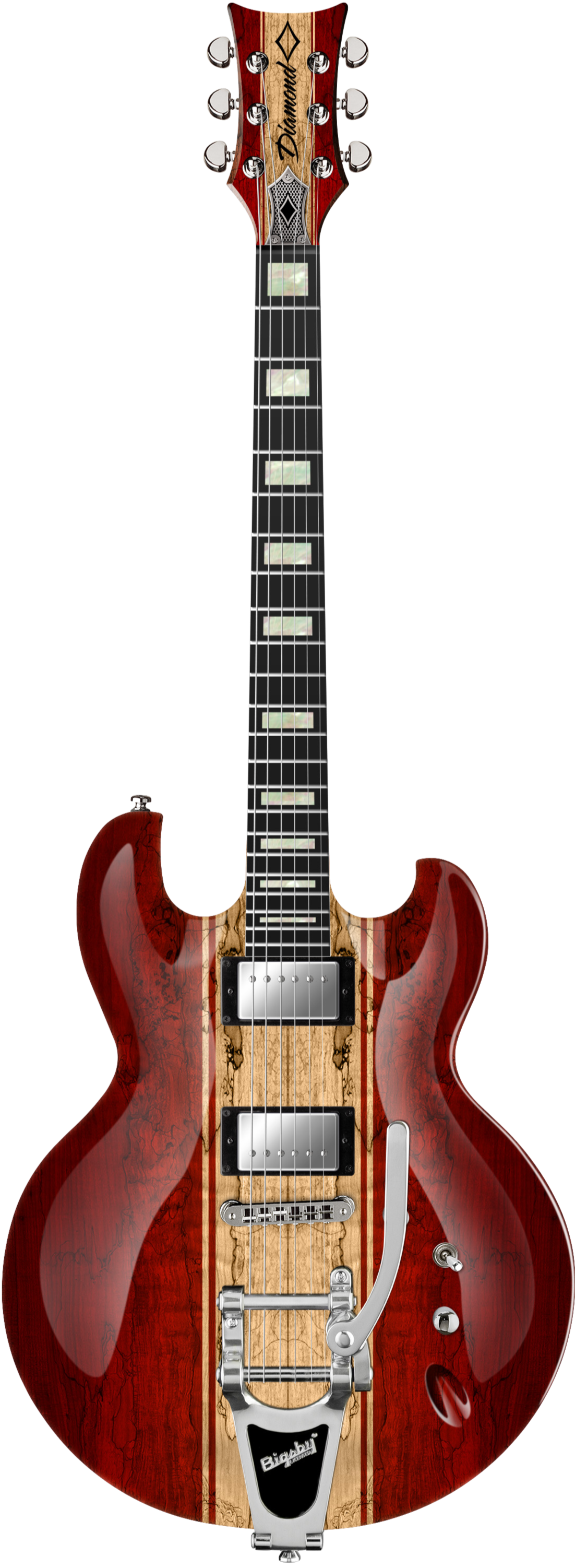 Imperial SM BG - Trans Red