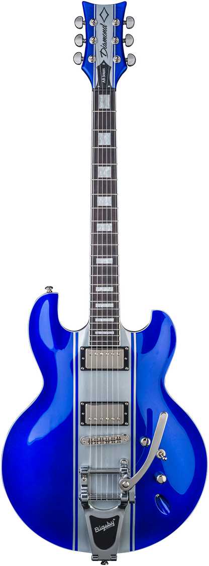 Imperial ST BG - Blue with Silver Stripes