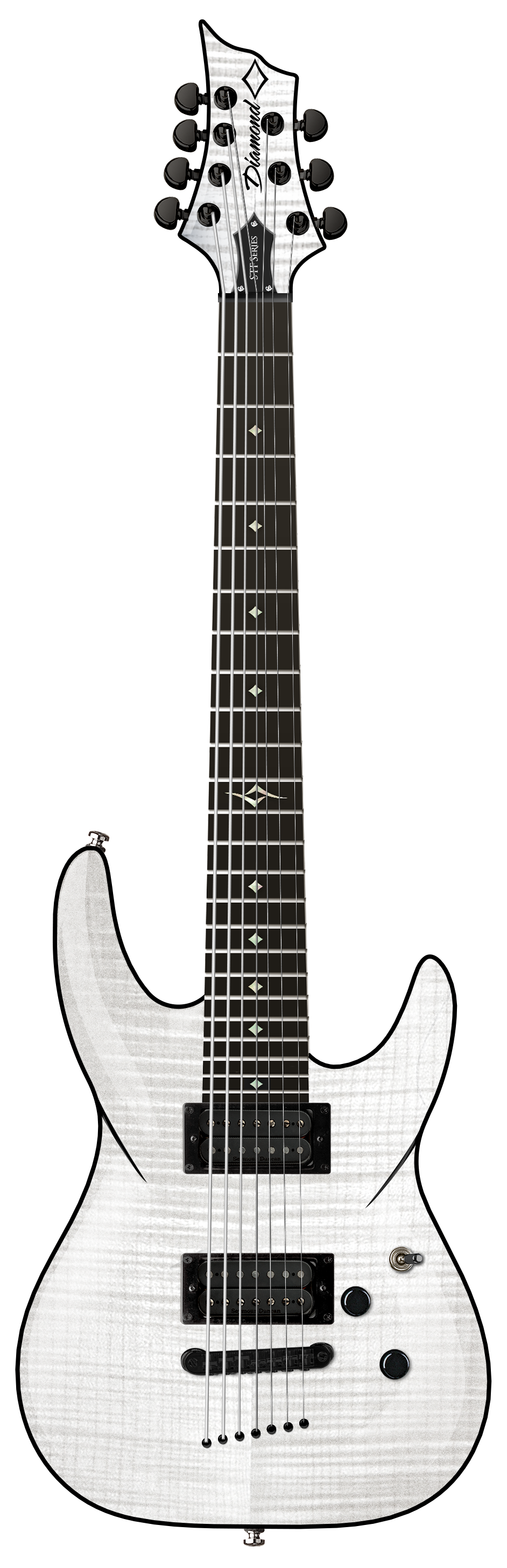 Barchetta STF 7 String - Trans White