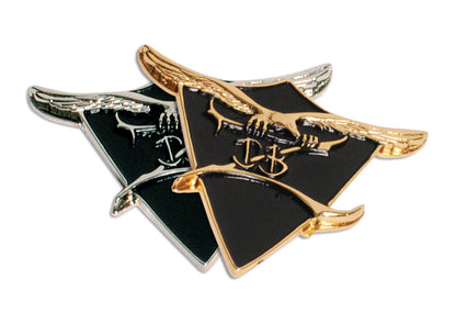 Metal Vintage DBZ Headstock Logo Badge